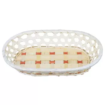 корзинка WALMER Braid 26x18x5см овальная бамбук
