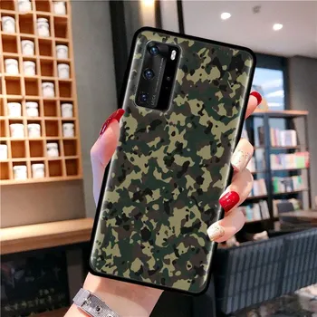 Армейский чехол с камуфляжным рисунком для Samsung Galaxy A51 A71 A01 A81 A91 A50 A70 A70s M31, черный силиконовый чехол для телефона Fu Samsung A10