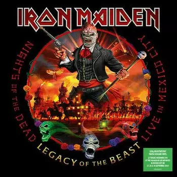 Виниловая пластинка Iron Maiden - Nights Of The Dead - Legacy Of The Beast, Live in Mexico City