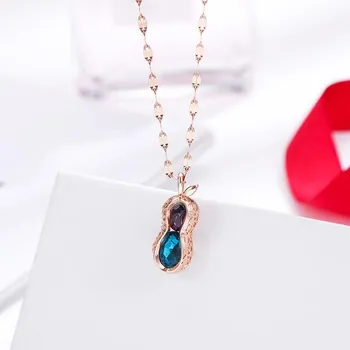 Fashion peanut Ladies Necklace красный