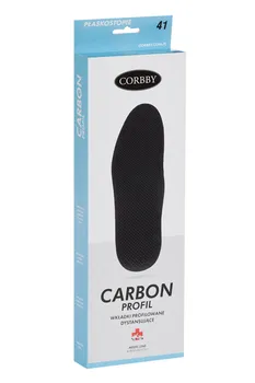 Стельки Corbby Carbon Profile латекс основа мембран ткань жест супинатор р 41