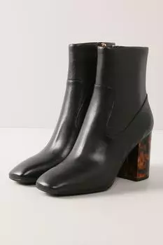 Кожаные ботильоны на устойчивом каблуке Marcella Michael Michael Kors