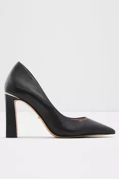 Кожаные туфли на устойчивом каблуке ALDO