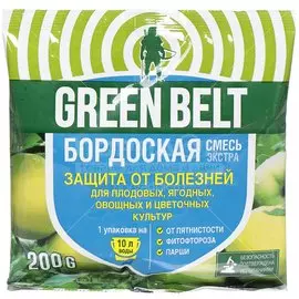 Фунгицид Бордоская смесь экстра, защита от болезней, 200 г, порошок, Green Belt