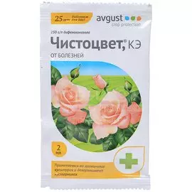 Фунгицид Чистоцвет, от болезней на цветочных и декоративных культурах, 2 мл, Avgust