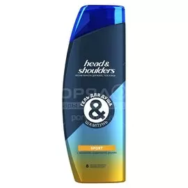 Гель для душа и шампунь Head &amp; Shoulders, Sport 2в1, для мужчин, 360 мл