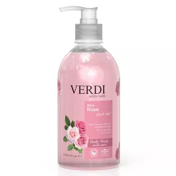 Гель для душа Verdi, Дикая роза, 500 мл