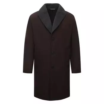 Утепленный плащ Brioni