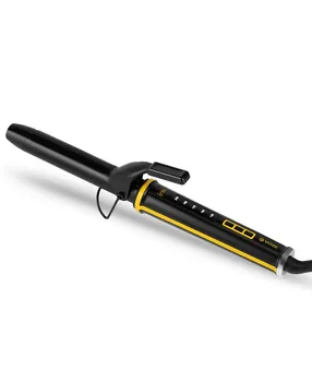 Плойка Vitek VT-8422 BK, 210°C, 40 Вт, керамика покрытие, режимов: 5, 1.8 м, черный/желтый