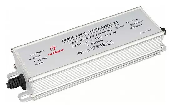 Блок питания Arlight ARPV-36250-A1 36V 250W IP67 6,95A 035967