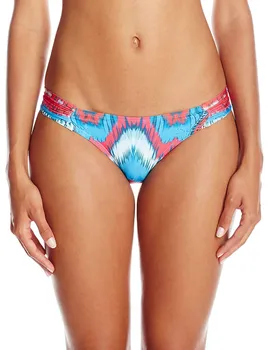 Женщины Мумбаи Fanned Полный бикини Bottom Купальники в Multi PQ Swim