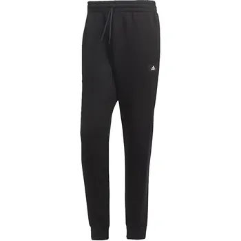Трикотажные спортивные штаны мужские черные Adidas, черный