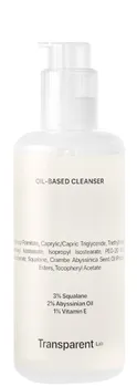 Масло для снятия макияжа Transparent Lab Oil-based Cleanser, 200 мл