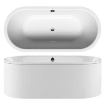 Ванна стальная Kaldewei Classic Duo Oval 111-7 Easy Clean 180х80 с панелью (291248053001)