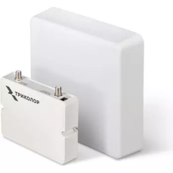 Усилитель сигнала Триколор TR-1800/2100-50-kit 10м двухдиапазонная белый (046/91/00053737)