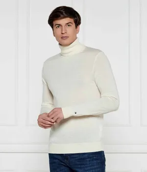 Водолазка мужская Tommy Hilfiger шерстяная, экрю