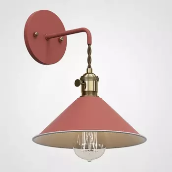 Бра с подвесным плафоном Braid Wall Pink Imperiumloft Braid-Wall01 (181878-26) ImperiumLoft