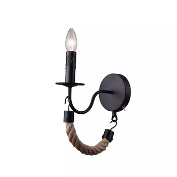 Бра с выключателем Arte Lamp Marsiglia A8956AP-1BK