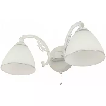 Бра с выключателем Arte Milano AM341837 341837/2W WT+SL