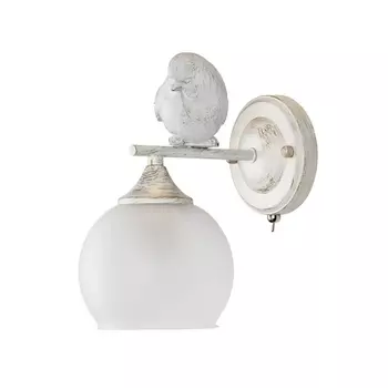 Бра с выключателем Arte Lamp Gemelli A2150AP-1WG