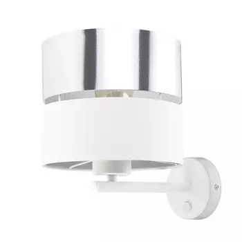 Бра с выключателем TK Lighting Hilton 4175 Silver