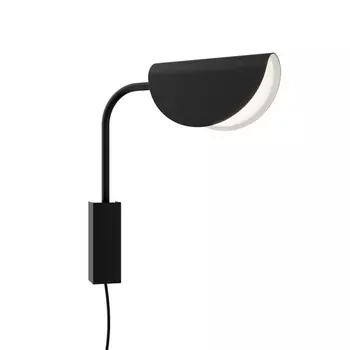 Бра с вилкой с выключателем Maytoni Mollis MOD126WL-01B