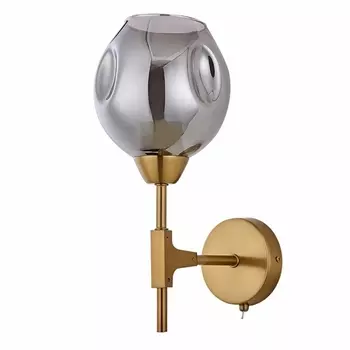 Бра с выключателем Arte Lamp Zanzibar A8390AP-1AB