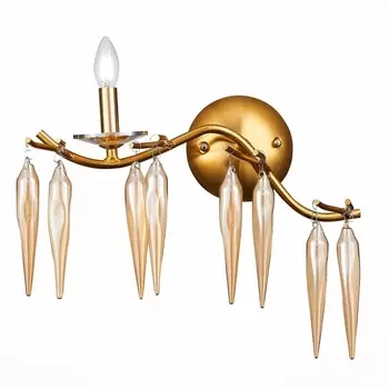 Бра ST Luce Siena SL1653.201.01 в виде свечи с подвесками
