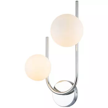 Бра 642/2A E27*60W Escada Sphere Silver (плафоны шарики)