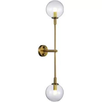 Бра ST Luce Chieti SL1506.201.02 Золотистый/Прозрачный G9 2*5W шарики