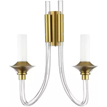 Бра ST Luce Vetrano SL1241.201.02 Золотистый/Белый E14 2*40W