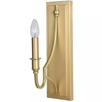 Бра свеча Newport 3450 3451/А brass
