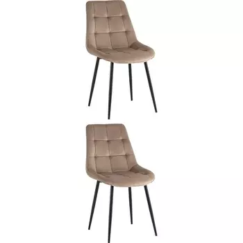 Стул Флекс New велюр мокка 2шт. Stool Group (арт.УТ000039325)