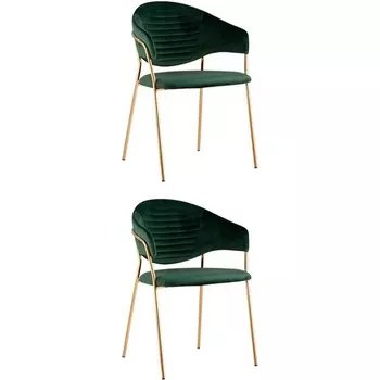 Стул Эвита зеленый 2 шт Stool Group (арт.УТ000037572)