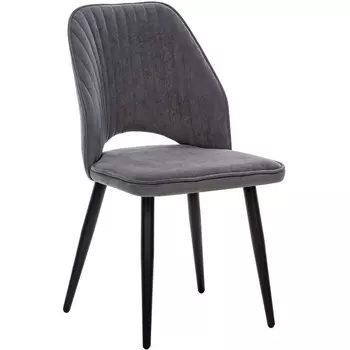 Стул Leset Арман 360 (поворотный механизм) (Фанера,Велюр/Графит) арт.2500000224744