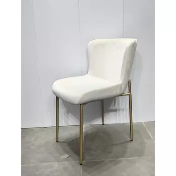 Стул M-City MATTEO Beige color-021, велюр / золотой