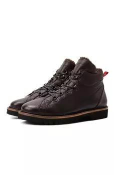 Кожаные ботинки Kiton