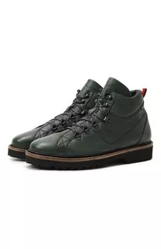 Кожаные ботинки Kiton