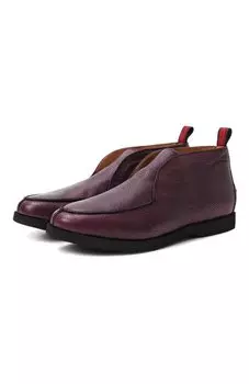 Кожаные ботинки Kiton