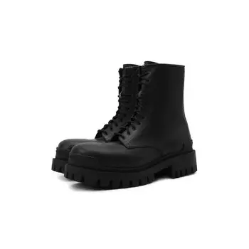 Кожаные ботинки Master Balenciaga