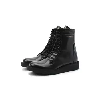 Кожаные ботинки Emporio Armani