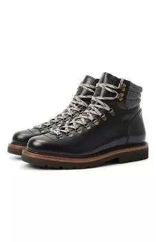 Кожаные ботинки Mountain Brunello Cucinelli