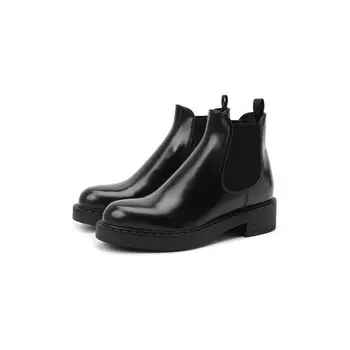 Кожаные ботинки Prada