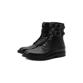 Кожаные ботинки Saint Laurent