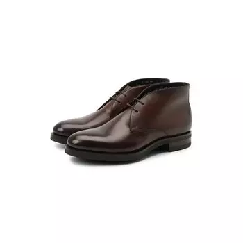 Кожаные ботинки Santoni