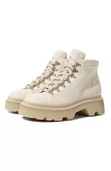 Кожаные ботинки Santoni
