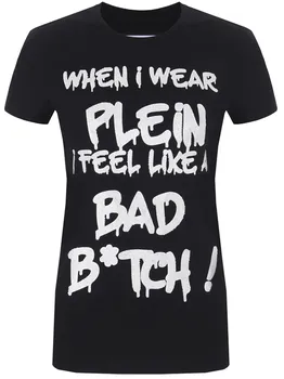 Футболка хлопковая с принтом PHILIPP PLEIN