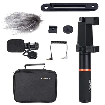 Микрофон CoMica CVM-VM10-K4 с держателем