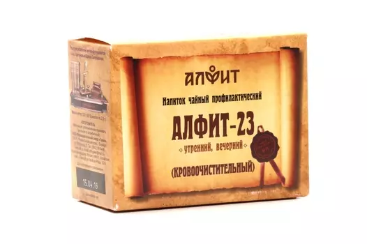 Алфит-23 кровоочистительный, 2 г, 60 шт
