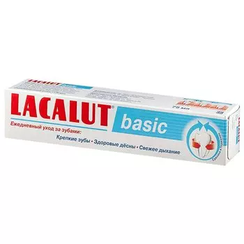 Зубная паста Lacalut Бэйсик 75 мл